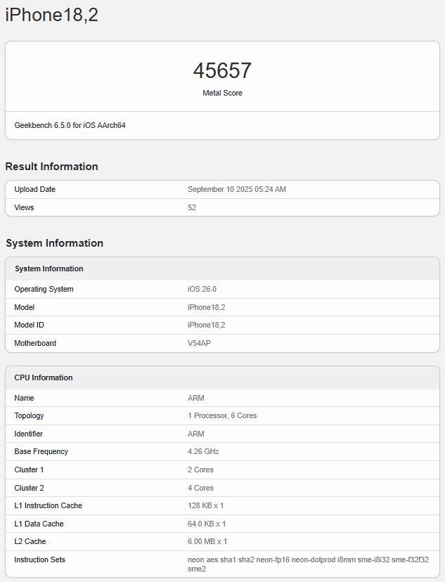 A19 Pro GPU