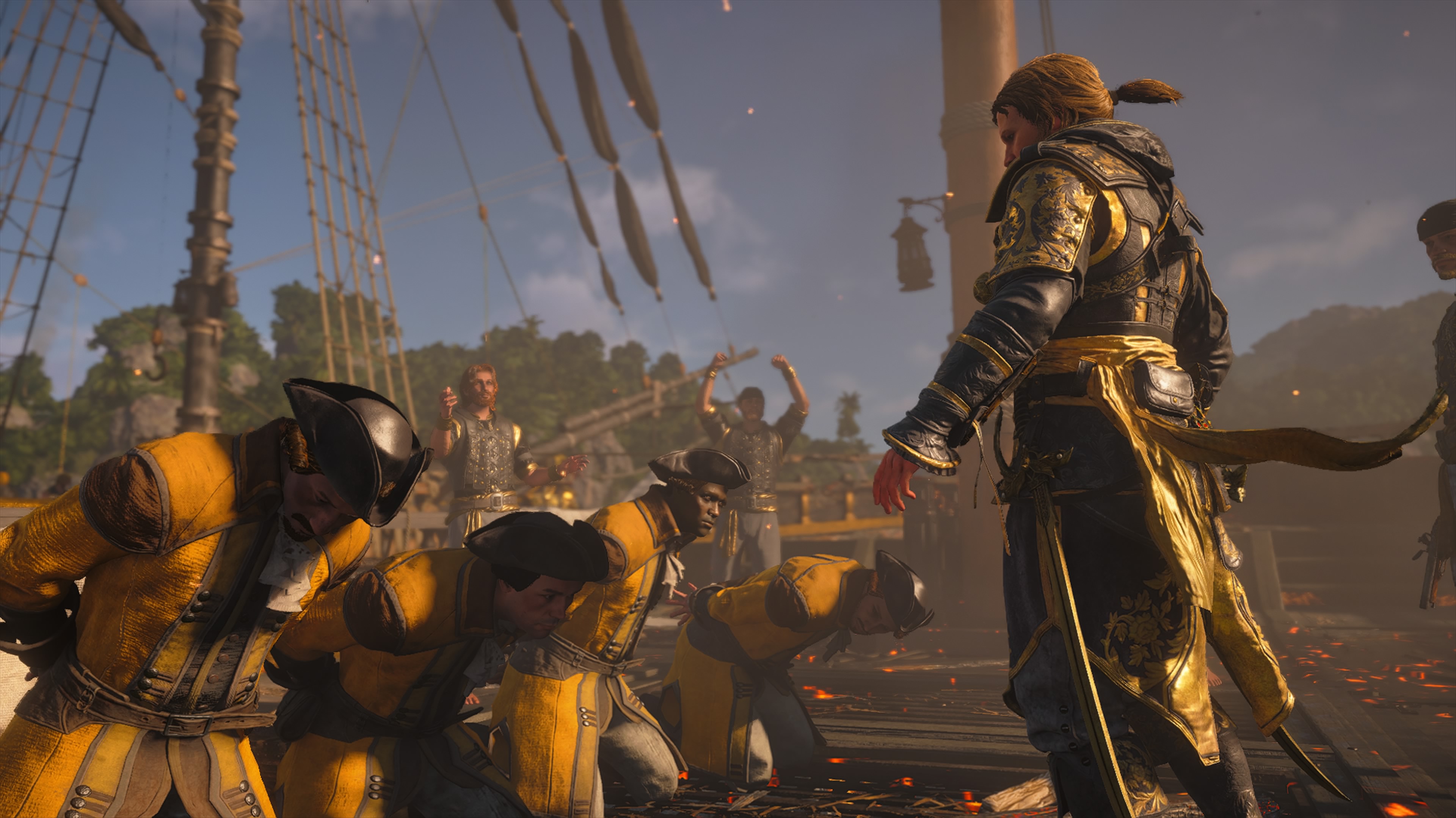 Assassin's Creed Black Flag Resynced - Czarna flaga na maszt: bryg, metal, Milo