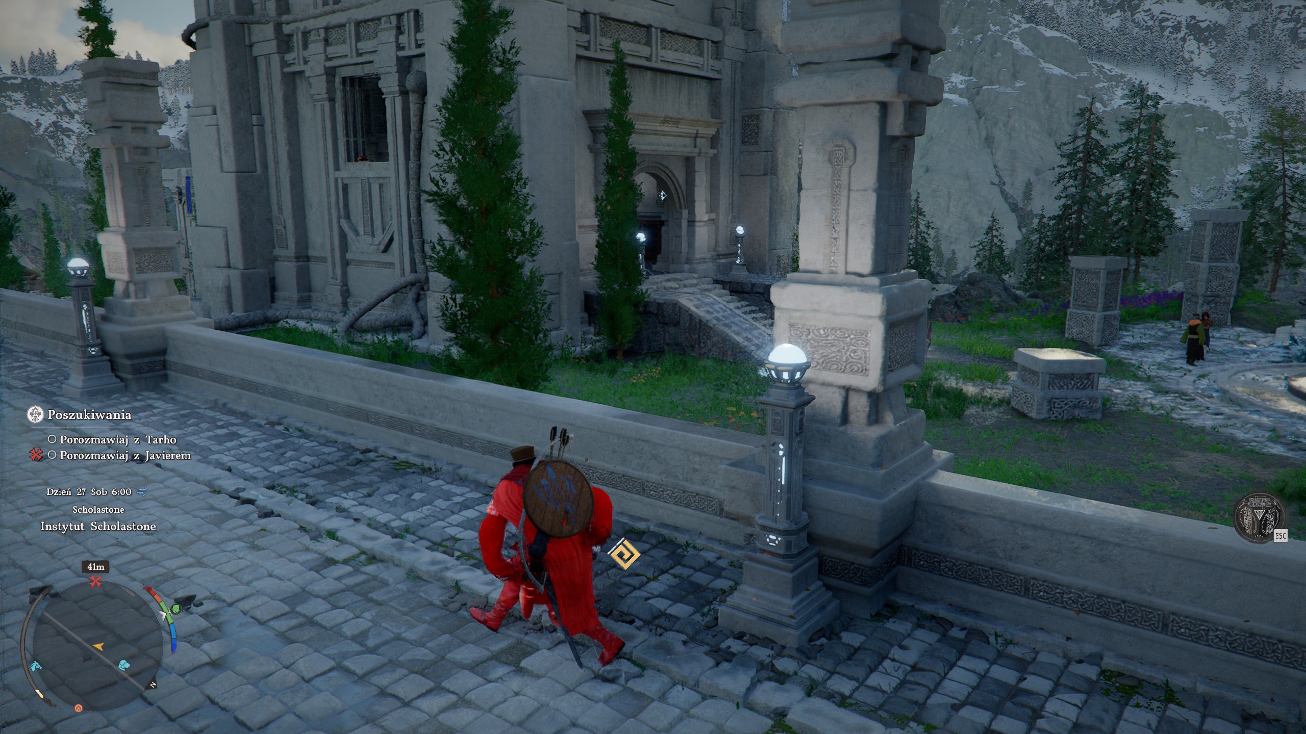 Crimson Desert - Zaginiona zakazana księga, Poszukiwania: złodziej, Grunil,