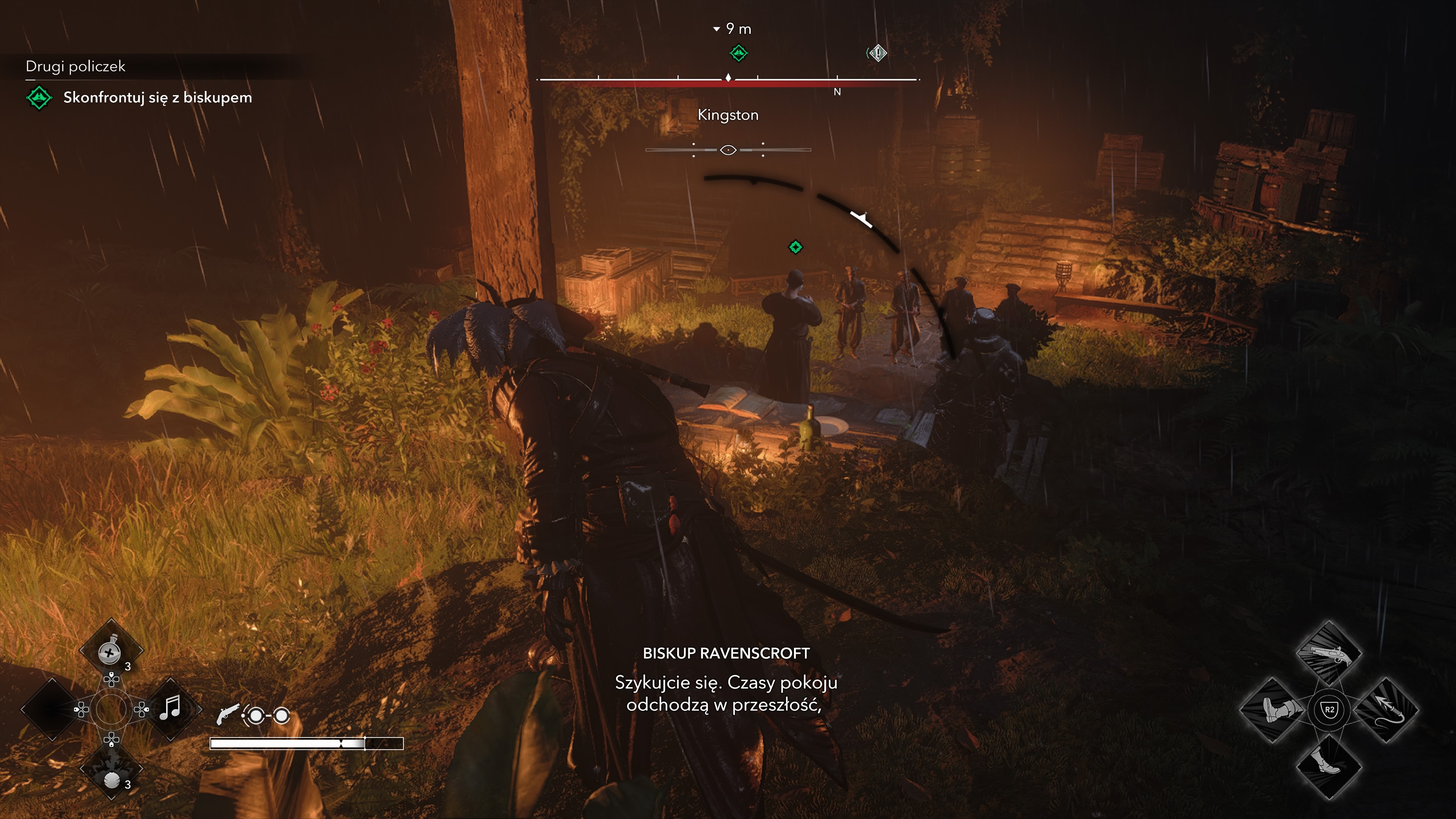 Assassin's Creed Black Flag Resynced - A jeśli twoja prawica cię gorszy, Drugi policzek: biskup Ravenscroft