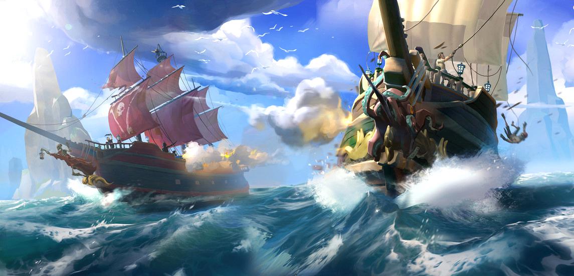 Martwi piraci gromadzą się na okręcie widmo - oglądajcie rozgrywkę z Sea of Thieves!