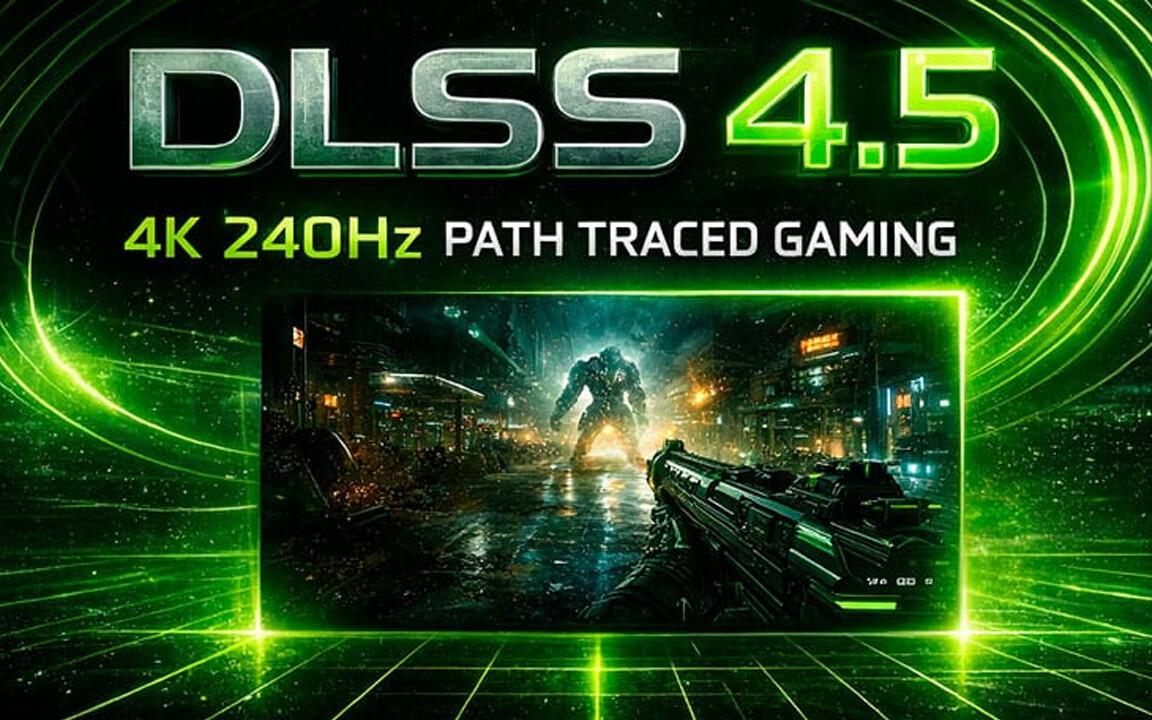 NVIDIA DLSS 4.5 oficjalnie! 5x większa moc i wyjątkowa jakość obrazu