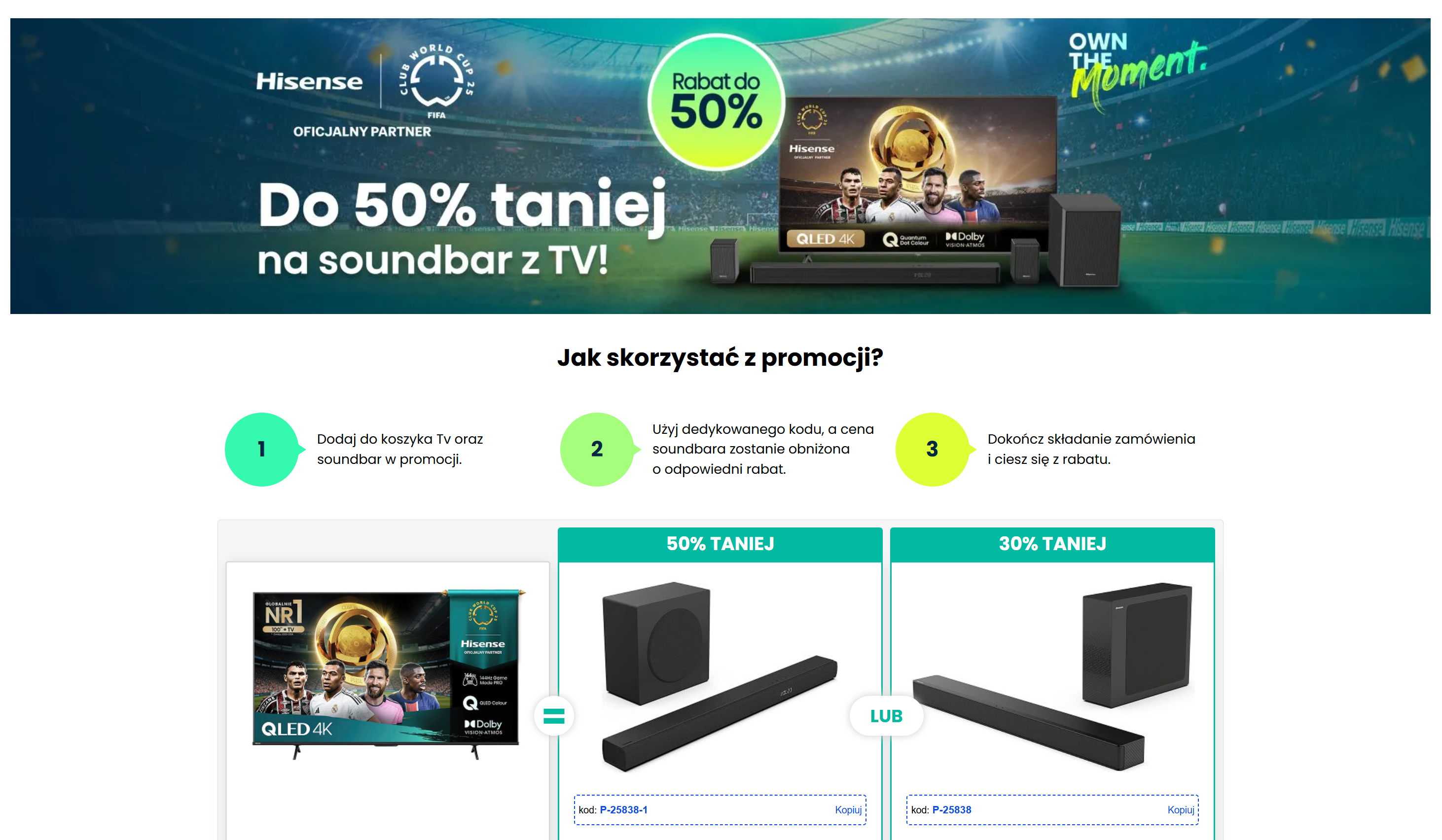 Hisense promocja