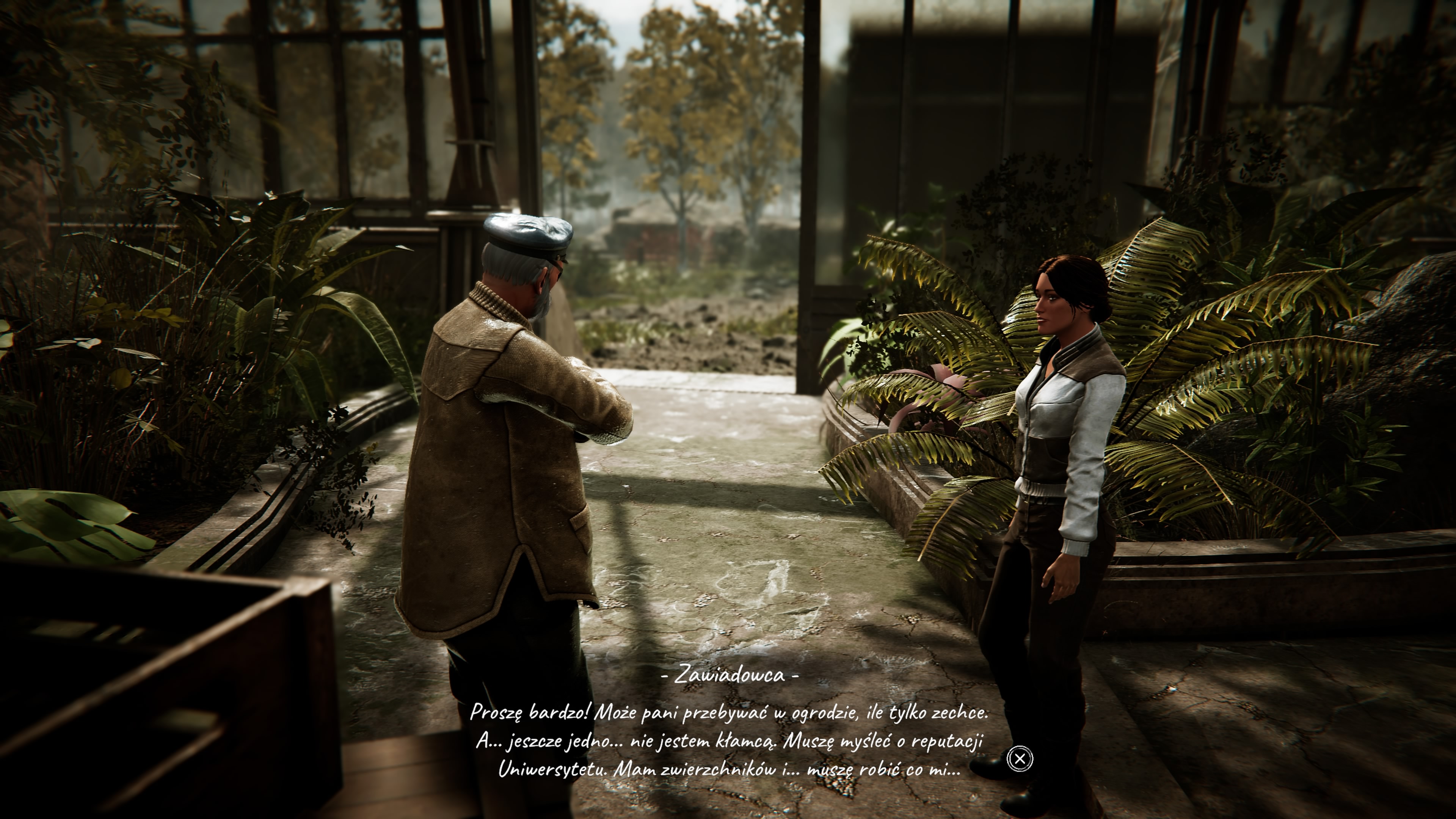 Syberia Remastered - Uniwersytet Barrockstadt: maszyna nakręcająca, rektorzy, biblioteka, zawiadowca, Pons, ogród, Sauvigron