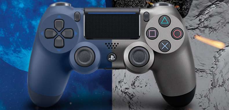 Dualshock 4 w wersji Steel Black i Midnight Blue. Sony prezentuje nowe pady do PlayStation 4