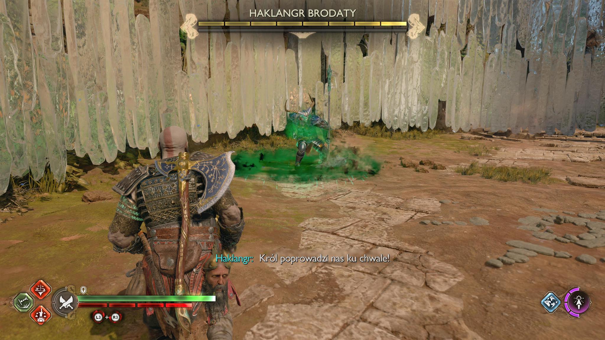 God of War Ragnarok - Haklangr Brodaty: Nagrobek berserków - Vanaheim