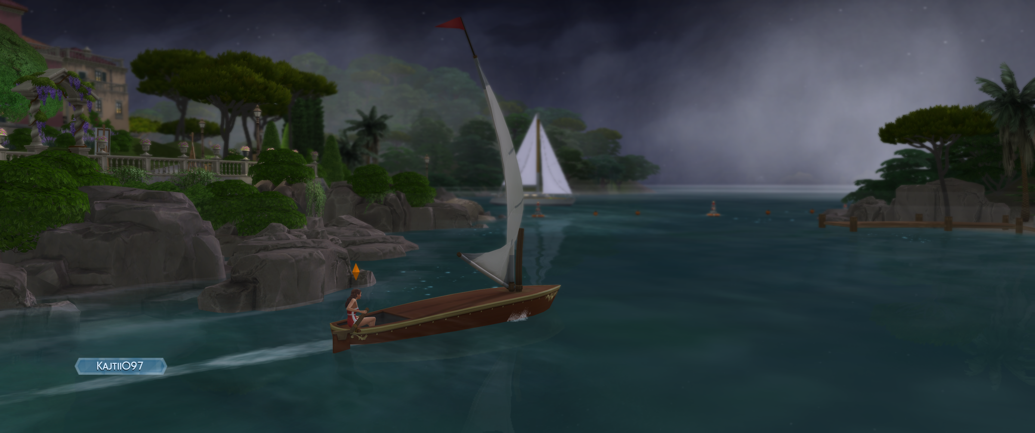 The Sims 4: Królewskie Dziedzictwo - Łódka