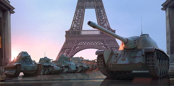 Francuskie czołgi w konsolowym World of Tanks