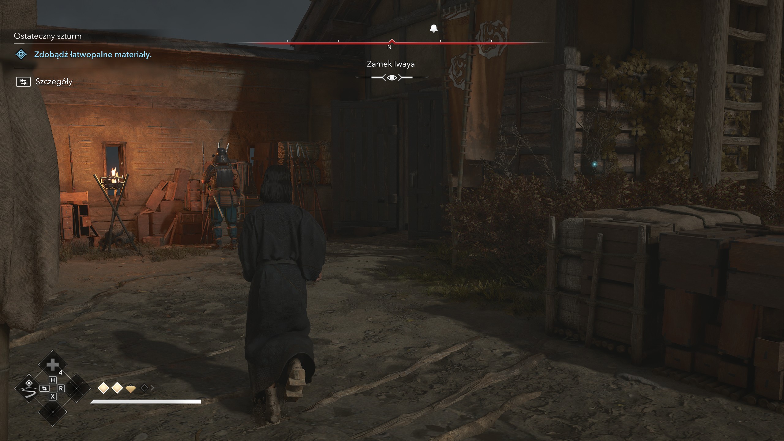 Assassin's Creed Shadows - Uciszanie teppo, ostateczny szturm: fabryka teppo, Kimura Yukari, koniec DLC