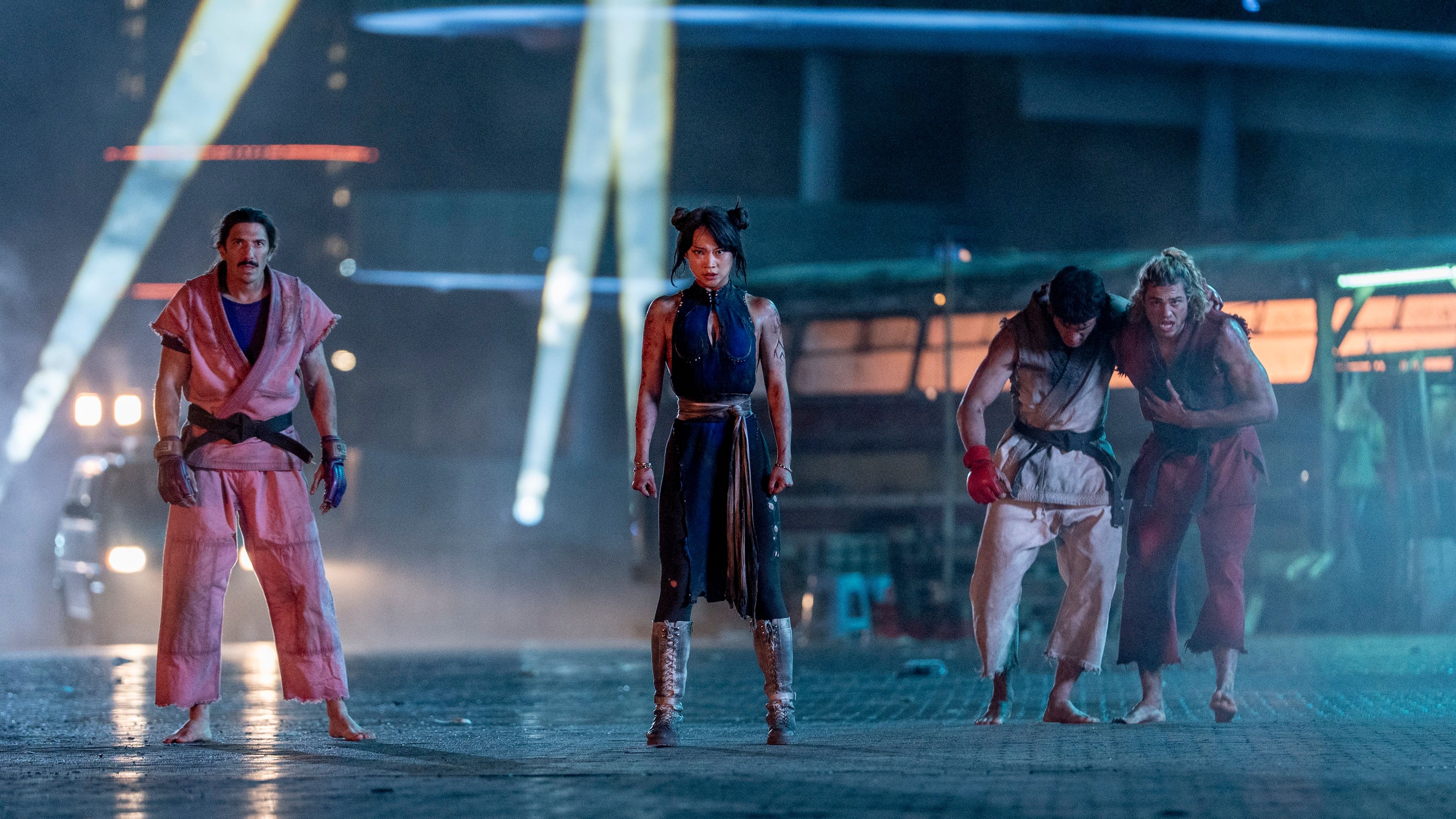 Dan, Chun Li, Ryu i Ken