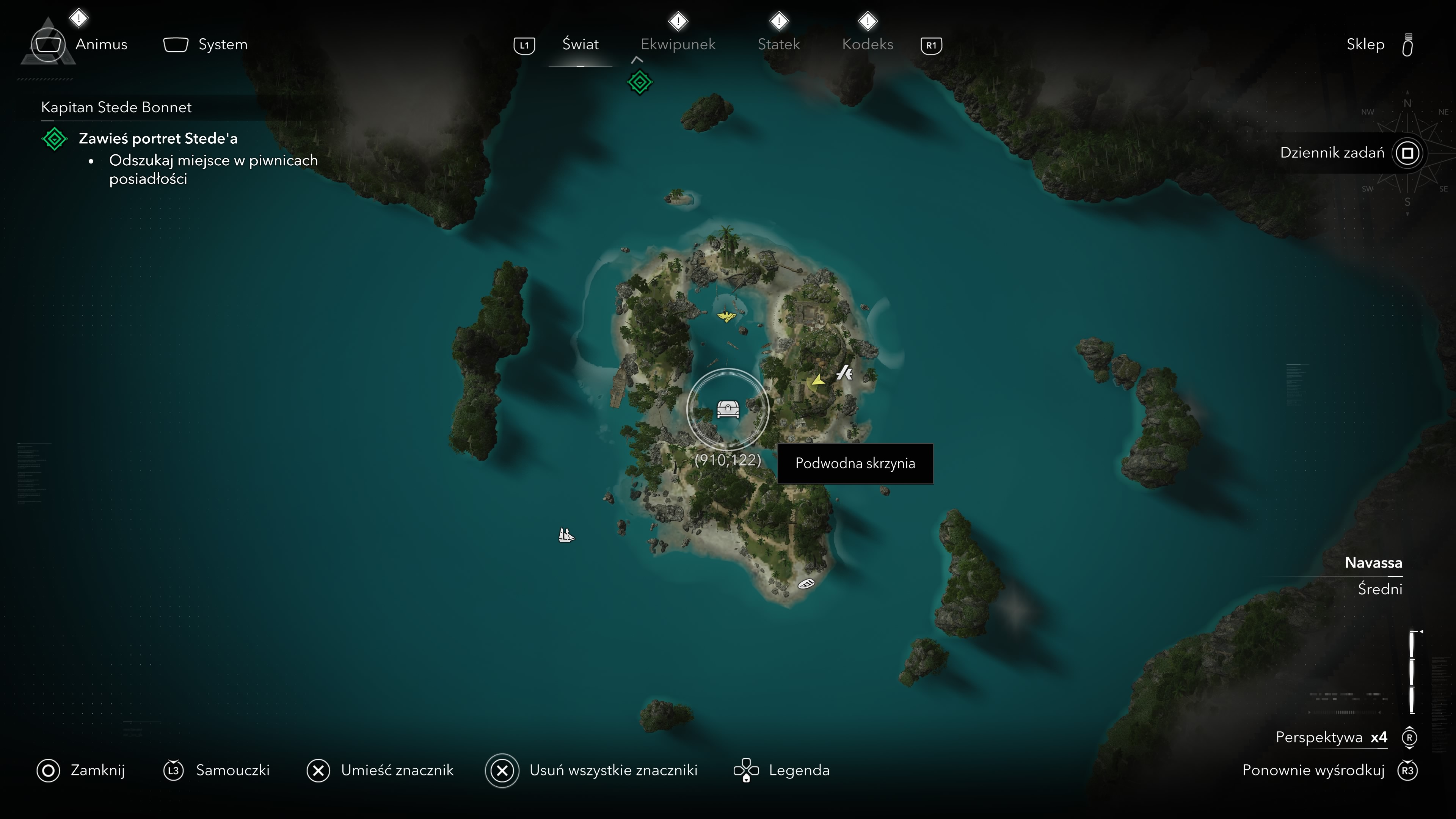 Assassin's Creed Black Flag Resynced - Sekrety na Wyspa Tajemnic
