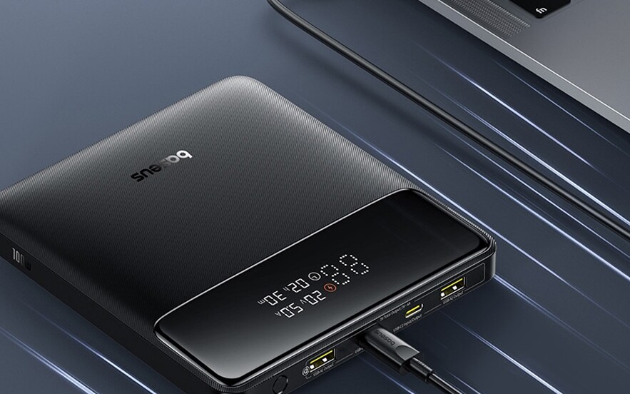 Większy powerbank Baseus Blade H1 Lite z 100W i 20 000 mAh do laptopów itd. za 159 zł