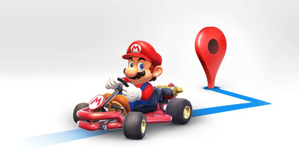 Mario będzie prowadził nas w mapach Google