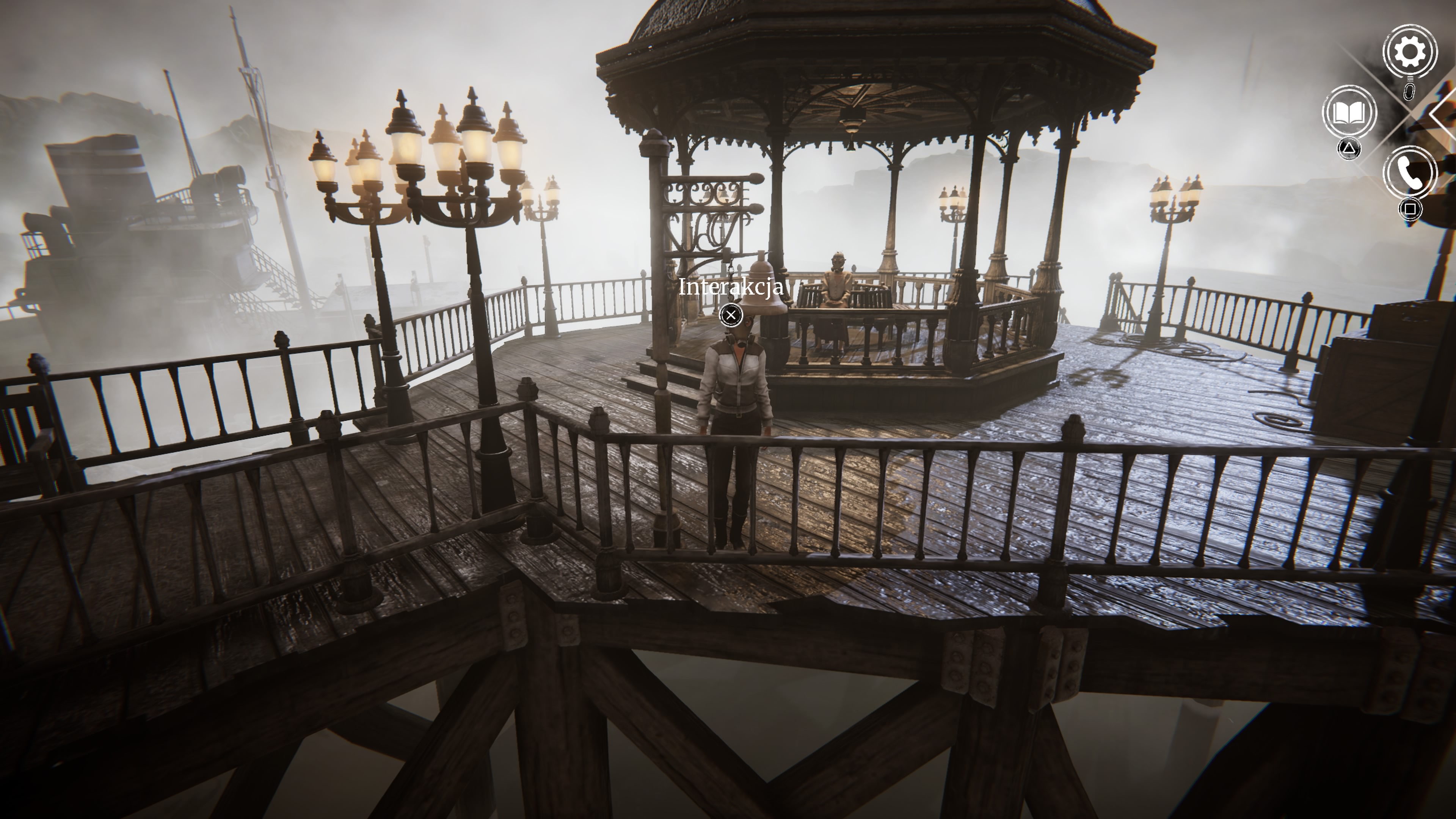 Syberia Remastered - Aralbad: zapomniane źródła, hotel, Feliks, klawiatura, spa, James, Helena, molo, drink