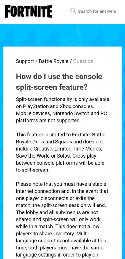 Fortnite otrzyma split-screen na PS4 i Xbox One! Zagramy w Battle Royale na podzielonym ekranie