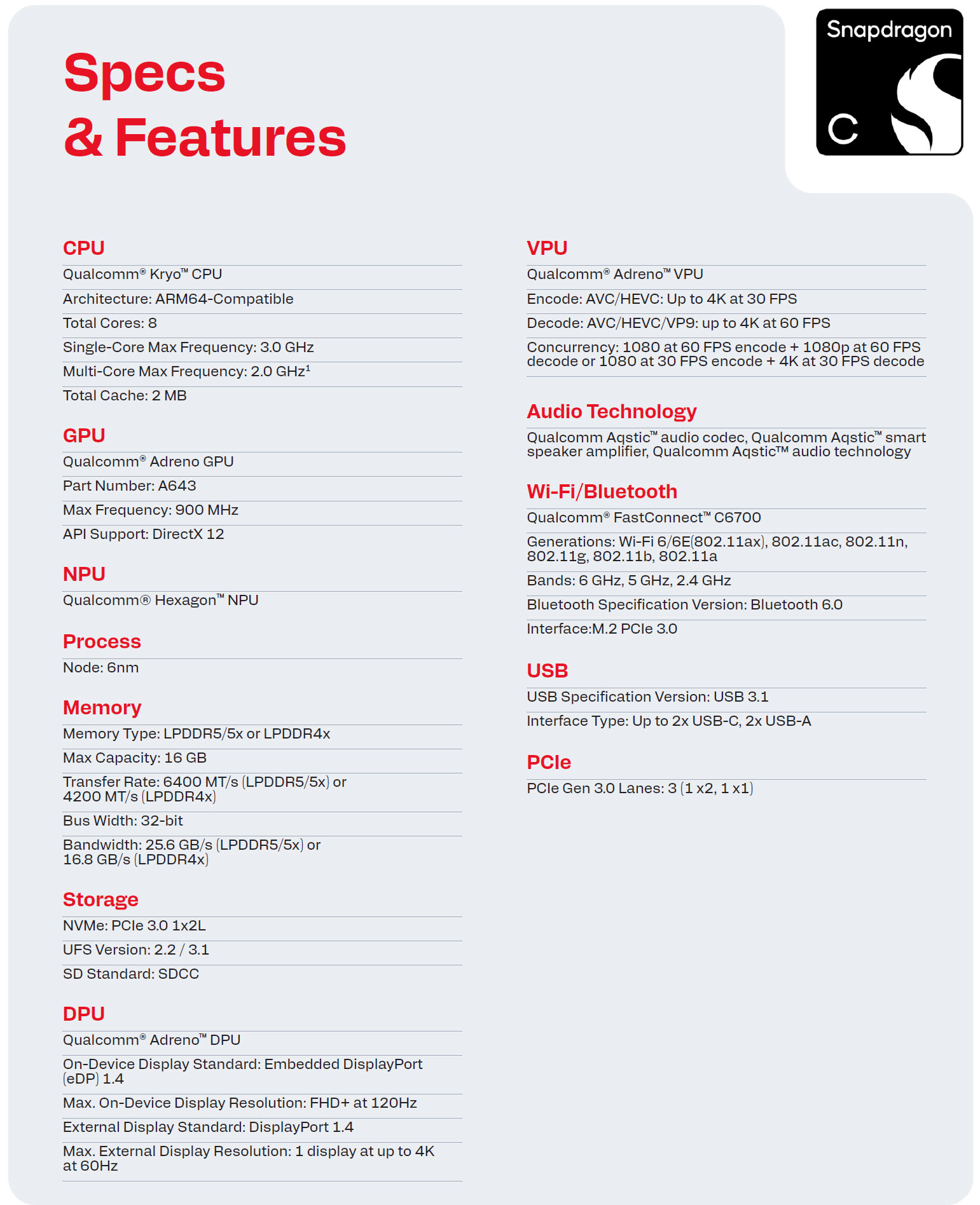Snapdragon C