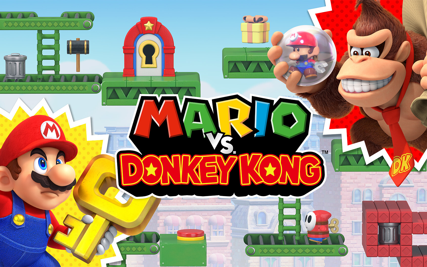 Mario vs. Donkey Kong remake - art