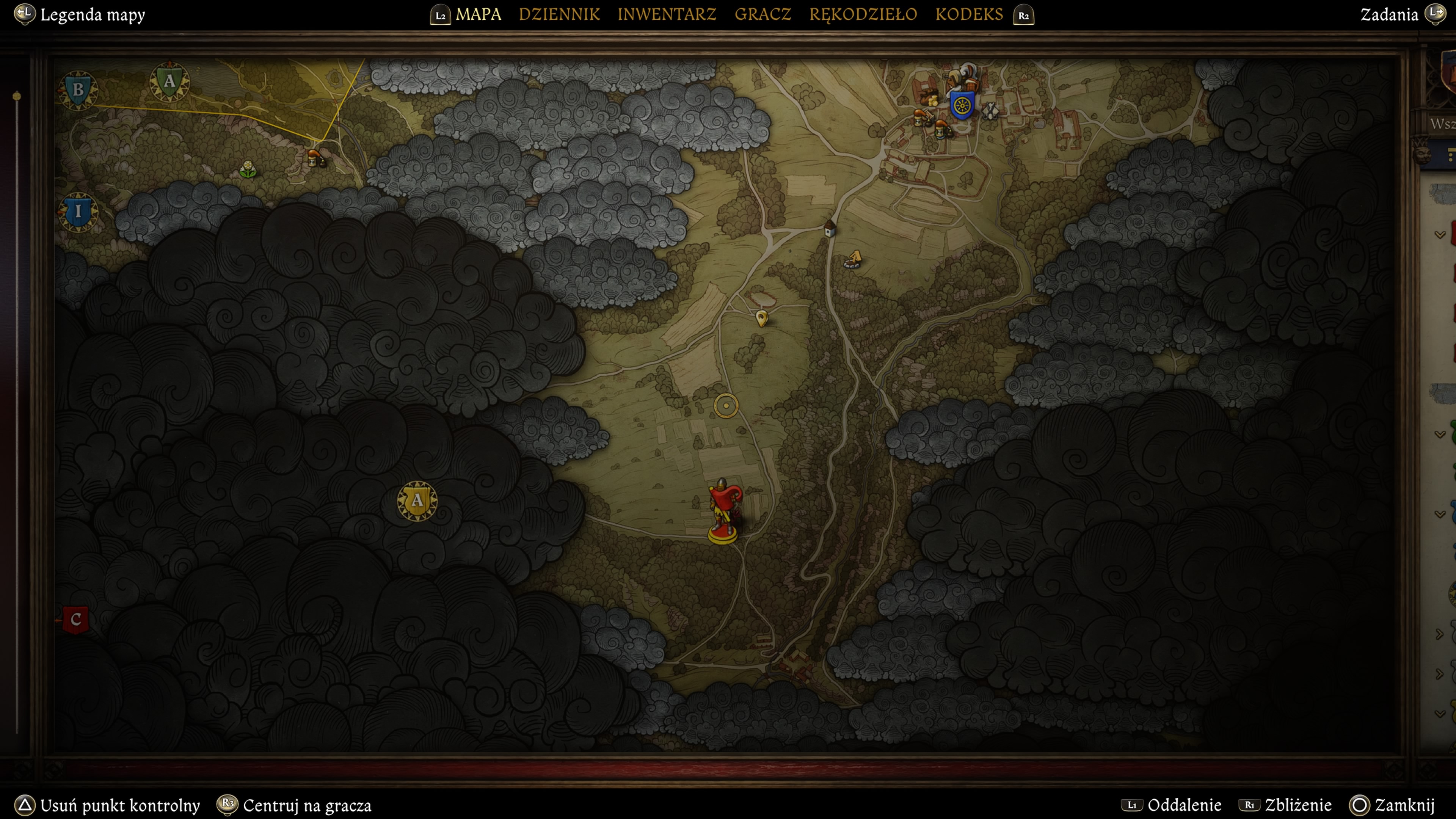 Szpadel i łopata w Kingdom Come Deliverance 2.  Po tym, jak otrzymasz dostęp do mapy w Troskowicach, będziesz mógł zainteresować się dodatkowymi aktywnościami - w tym wykopywaniem grobów w poszukiwaniu cennych przedmiotów.  Do tego czy innych rzeczy będzie ci potrzebny szpadel. Pierwszą okazją do jego zdobycia jest zakup łopaty u sprzedawcy Jurga (z orężami) pochodzenia niemieckiego na północno zachodniej części Troskowic.  [img]1599432[/img]  Szpadel znajdziesz też blisko gospodarstw rolnych - np. w budynkach ze zwierzętami czy przy polach uprawnych. Rozglądaj się po świecie gry. Jednakże cena tego elementu jest na tyle niska, że możesz go spokojnie kupić za pieniądze i trzymać przy sobie. Nigdy nie wiadomo, kiedy się przyda.