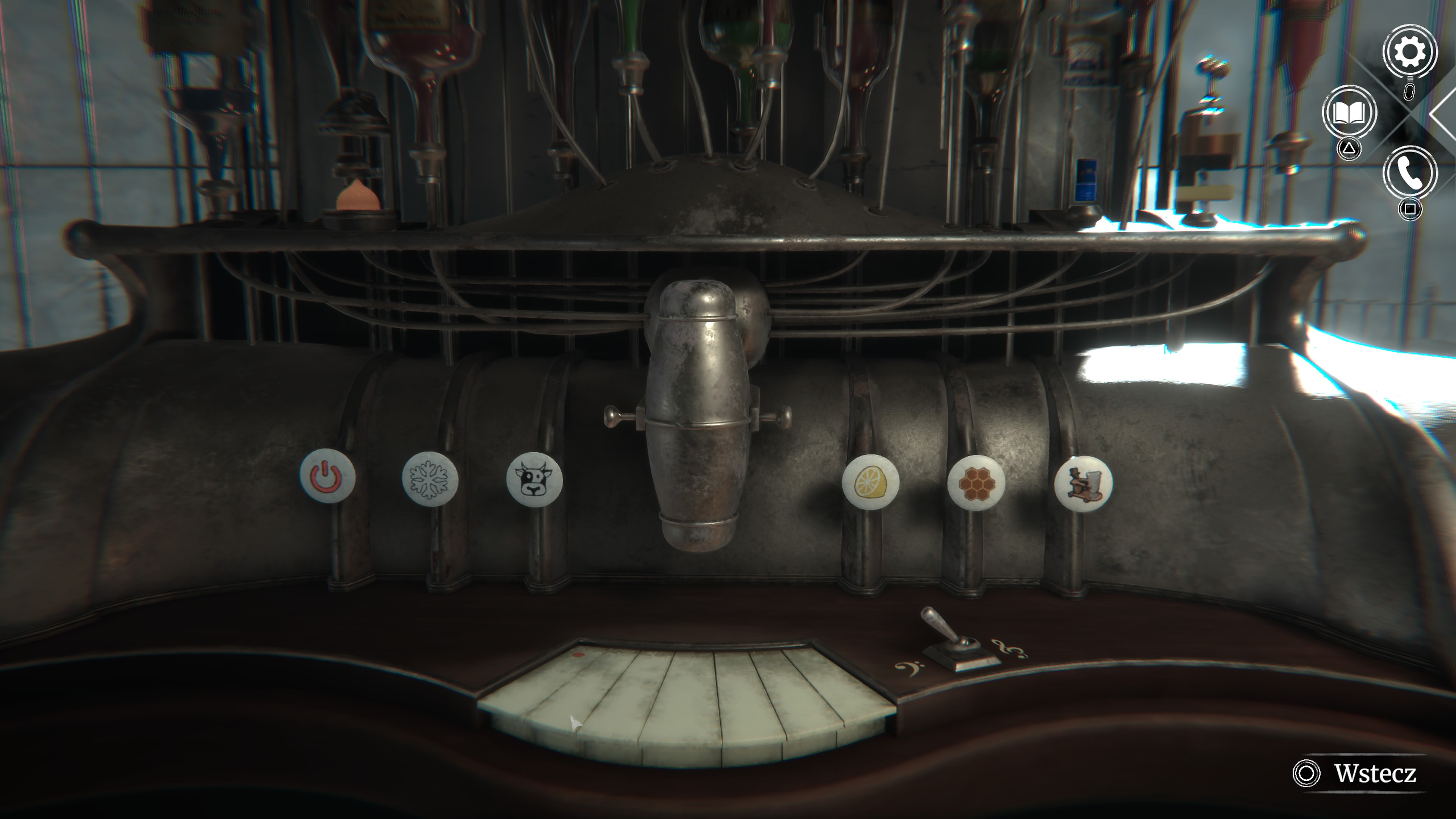 Syberia Remastered - Aralbad: zapomniane źródła, hotel, Feliks, klawiatura, spa, James, Helena, molo, drink