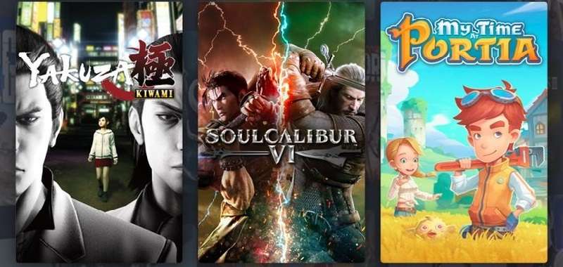 Soulcalibur 6, Yakuza Kiwami i My Time At Portia za 45 zł. To początek dużego zestawu