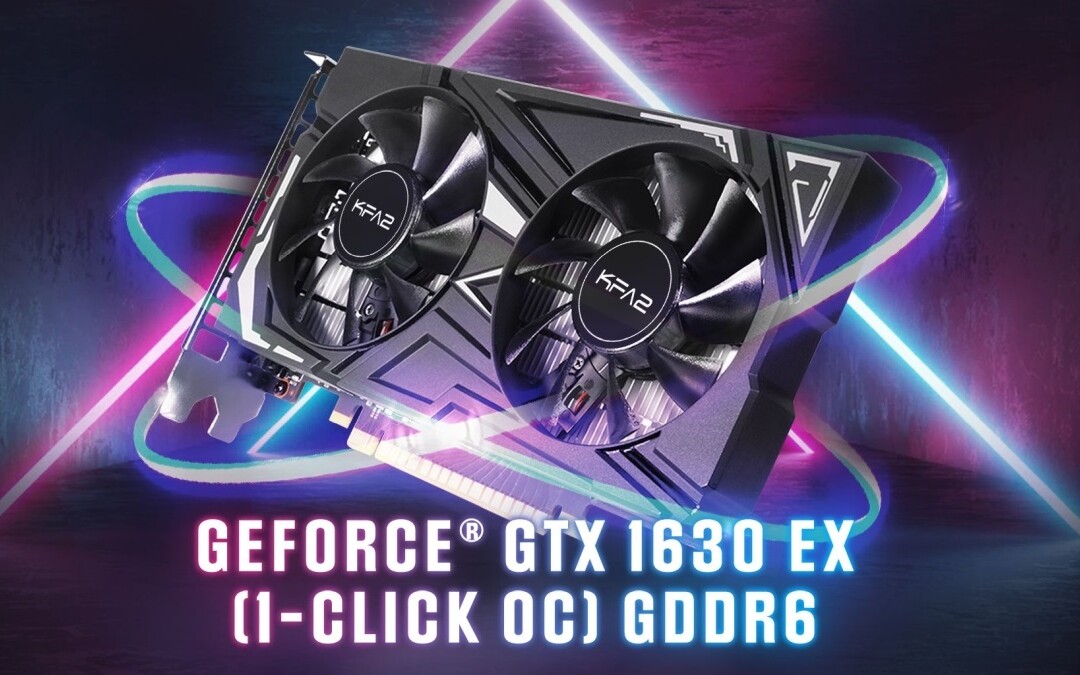 GeForce GTX 1630 EX (1-Click OC)