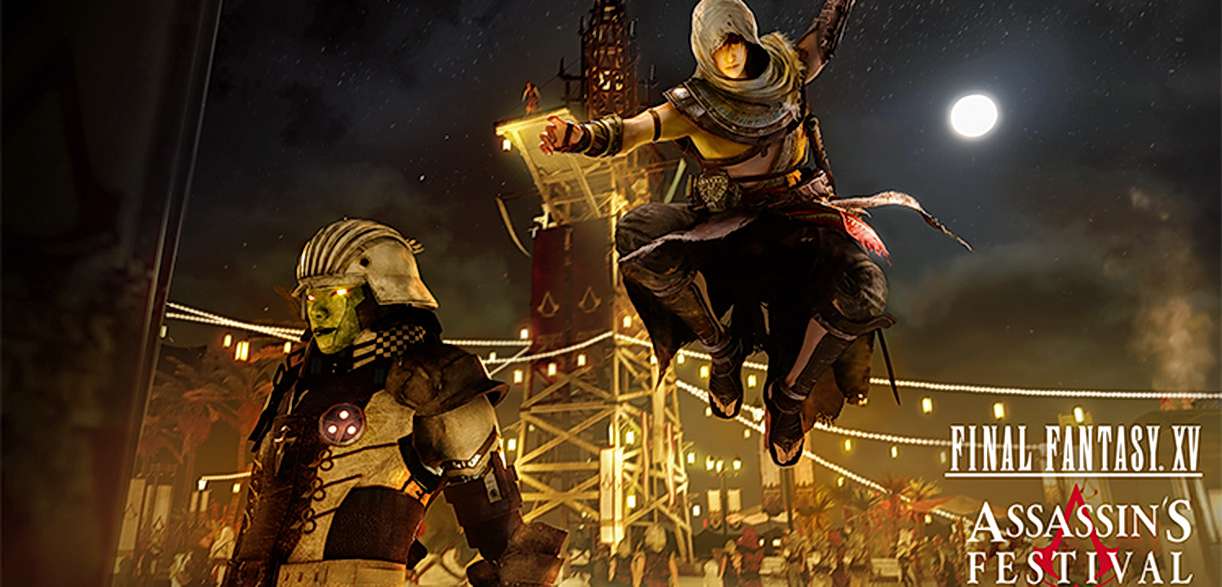 Final Fantasy XV. Festiwal Assassin&#039;s Creed już dostępny. Gratisowa przygoda pełna dialogów i atrakcji
